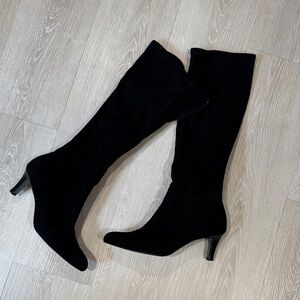 Tahari Black Knee Boots